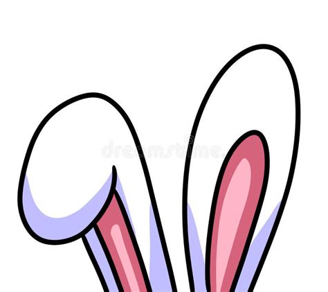 bunny ear pattern printable rabbit ear templates clipart