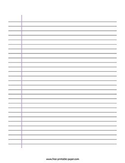 printable lined writing paper      grade