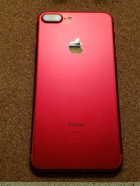 Apple Iphone 7 Plus Unlocked Red 256gb A1661 Lrpq88298 Swappa