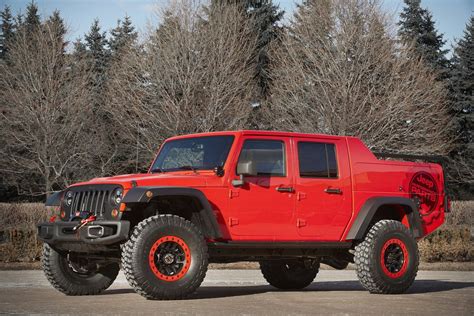 jeep wrangler red rock responder picture  truck review