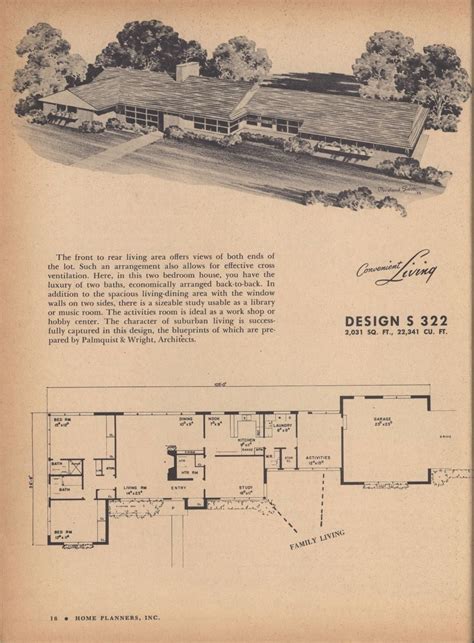 pin  david carr  mid century modern vintage house plans cabin house plans mountain house