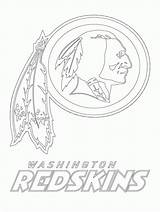 Redskins Chivas Packers Vikings Tebow Coloringhome sketch template
