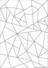 Mosaik Malvorlagen Ausmalbild Ausmalen Malvorlage Geometrische Zeichnen Abstrakt Formen sketch template