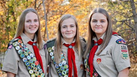 Naperville Trio Among First Class Of Female Eagle Scouts Nctv17