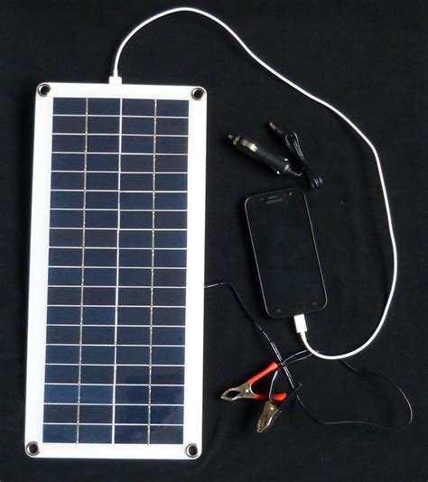 zonnepanelen met usb voor mobiel tablet en motorauto