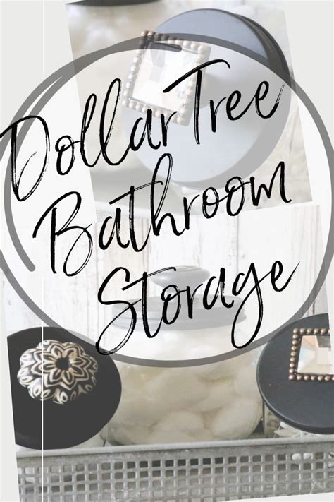 diy dollar tree bathroom storage ideas  fabbed