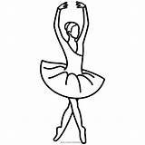 Ballerina Bailarina Pngfind sketch template