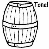 Toneles Barril sketch template