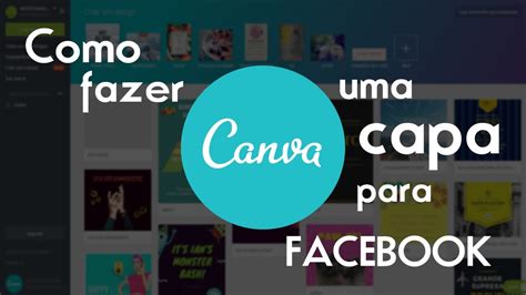 canva como fazer capa para facebook no canva criar