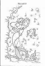 Coloring Pages Disney Mermaid Ariel Colouring Choose Board Sheets Uploaded User sketch template