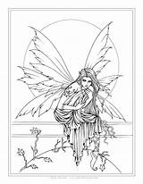Coloring Fairy Pages Fantasy Molly Magic Rainbow Realistic Printable Harrison Museum Fairies Enchanted Color Books Getcolorings Detailed Adults Mermaid Print sketch template