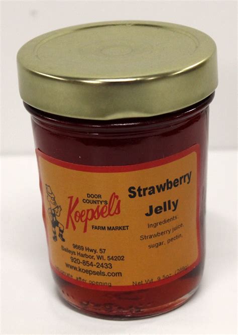 strawberry jelly koepsels farm market