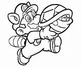 Coloring Mario Pages Super Bros Wii Getcolorings Printable sketch template