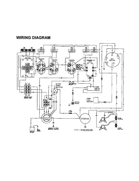 wiring diagram  kw generac generator