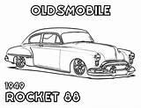 Coloring Pages Muscle Car Cars American Visit sketch template