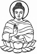 Buddha Coloring Drawing Pages Purnima Outline Seeit Mine Nu Painting sketch template