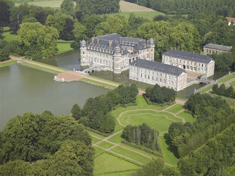 chateau de beloeil province du hainaut belgique castle   worlds belgium