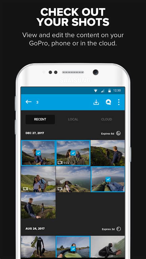 gopro  capture android apps  google play