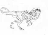 Dilophosaurus Jurassic Park Coloring Pages Template Deviantart sketch template
