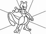 Mewtwo Pokemon Coloringpages4u sketch template