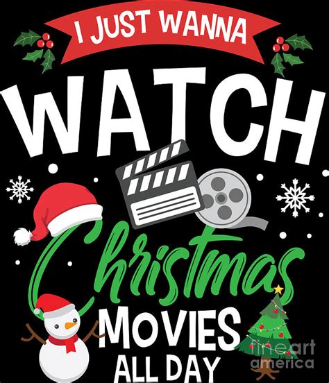 wanna  christmas movies  day xmas gift digital art