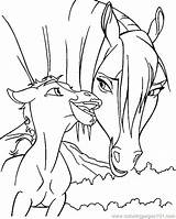 Coloring Mare Foal Pages Horse Getcolorings Printable Color sketch template