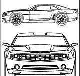 Pages Coloring Chevy Print Library Clipart Camaro Colouring sketch template