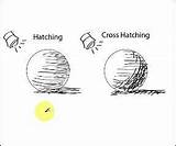 Hatching Cross Drawing Lessons Choose Board Basic Students sketch template
