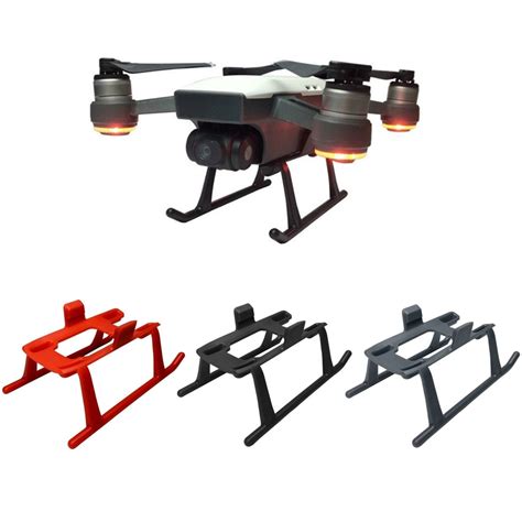 quick release heightened extended stand landing gear frame holder  dji spark drone