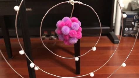 tiffanys  grade science project model  argon atom youtube