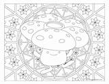 Vileplume Coloring Pokemon Pages Windingpathsart Mandala Choose Board sketch template