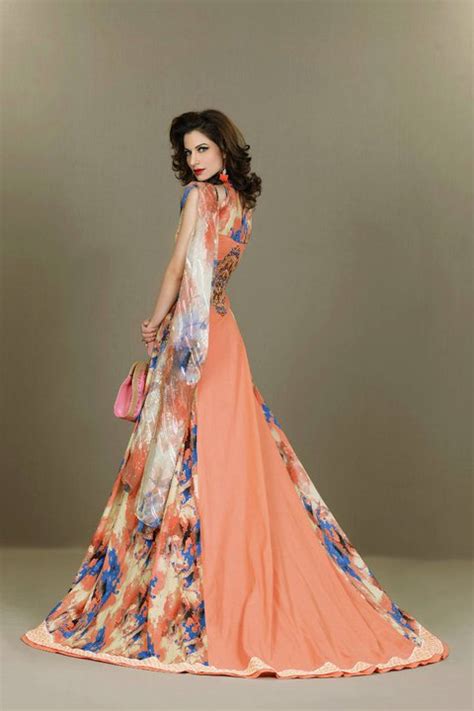 the stylish long frocks collection for pakistani ladies