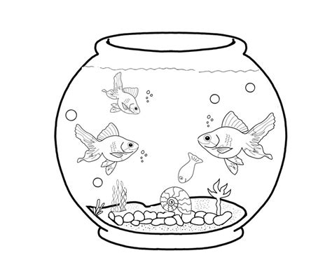aquarium fish coloring pages