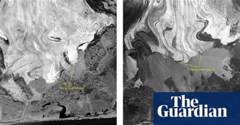 in pictures us satellites reveal true extent of melting