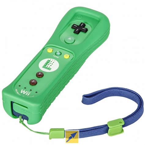 official nintendo wii  remote  luigi green controller authentic vg ebay