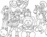 Toy Story Coloring Pages Malebøger sketch template