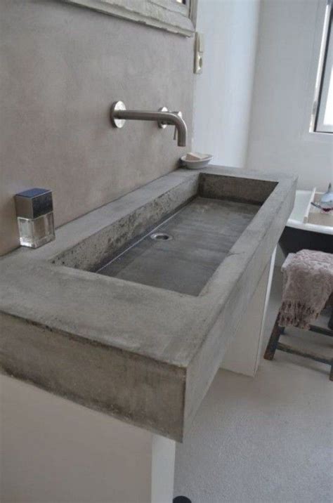 Stylish Ways To Use Concrete In Your Bathroom Concrete Bathroom Sink