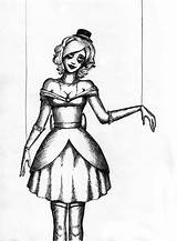 Drawing Creepy Marionette Drawings Puppet Sketches Doll Izabeth Deviantart Girl Draw Easy Strings Scary Dolls Puppets Dark Coloring Pages Gcse sketch template