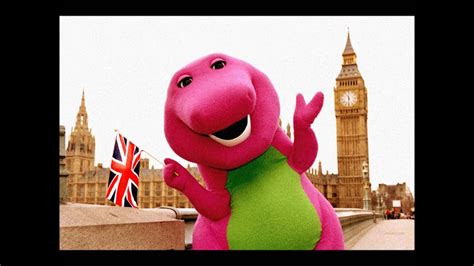Barney The Dinosaur In London Youtube