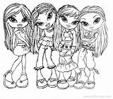 Bratz Coloring Kidz Xcolorings 105k 799px 700px Resolution Info Type  Size Jpeg sketch template