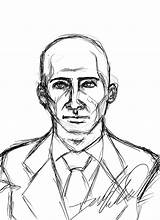 Bald Man Sketch Drawing Deviantart Getdrawings sketch template