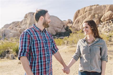 Photo By Anna Delores Photography Joshua Tree Engagement Shoot