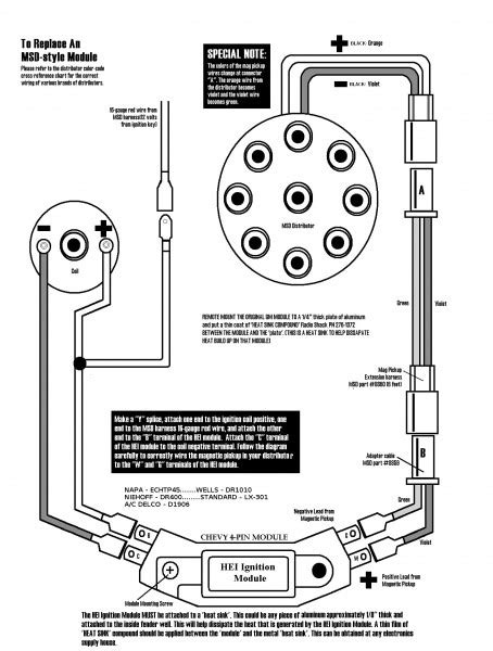 accel hei distributor wiring diagram