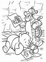Pooh Winnie Coloring Pages Printable Classic Kleurplaat Disney Cute Book Poeh Color Choose Board sketch template