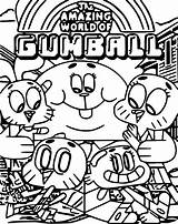 Gumball Watterson Wecoloringpage sketch template