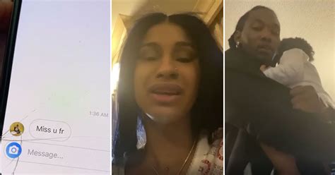 cardi b defends offset against new cheating allegations says he was