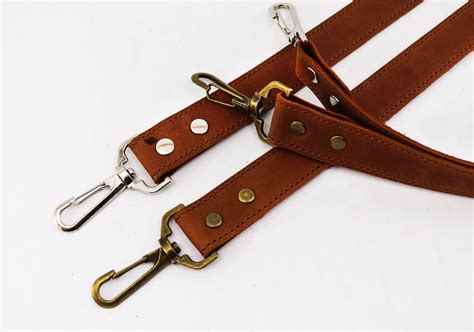 wide leather shoulder strap messenger bag strap replacement etsy