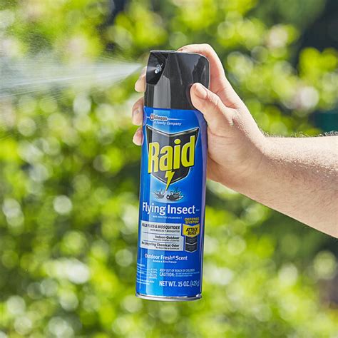 raid spray  flying insect killer oz webstaurantstore