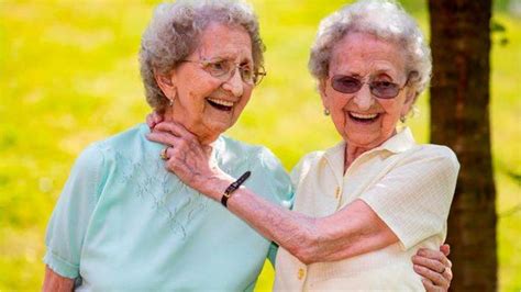 95 Year Old Identical Twins Say Secret To Long Life Is ‘no Sex ’ Lots