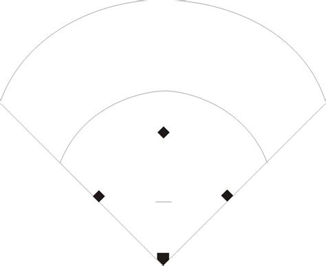 printable softball field diagram printable blank world